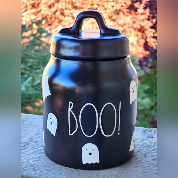 Rae Dunn Boo Ghost Kitchen Canister New - Picture 1 of 5